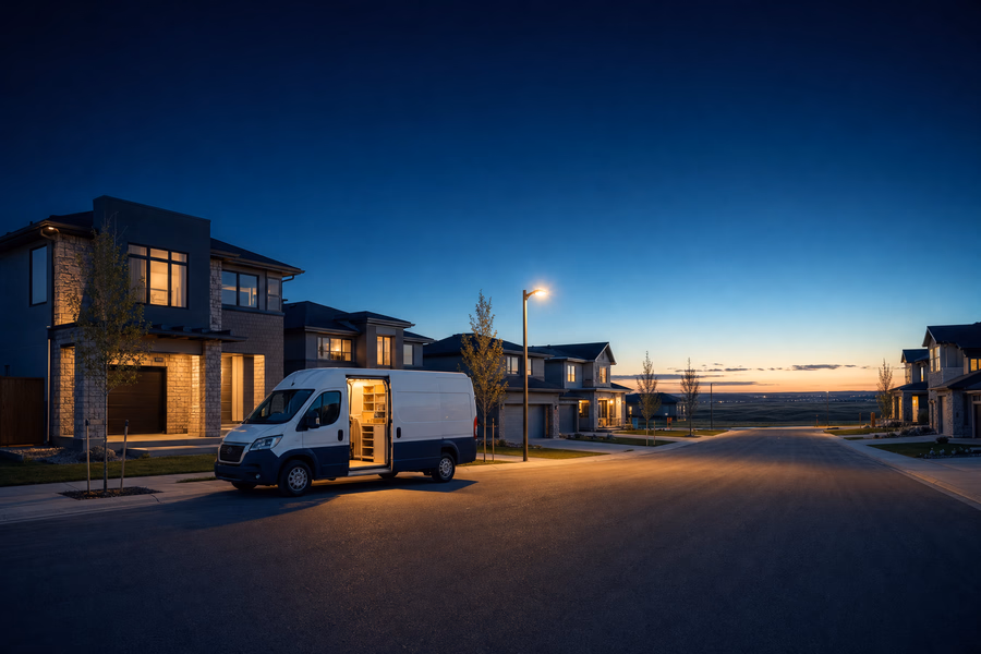 Luckey Lock locksmith service area in Northeast Calgary
