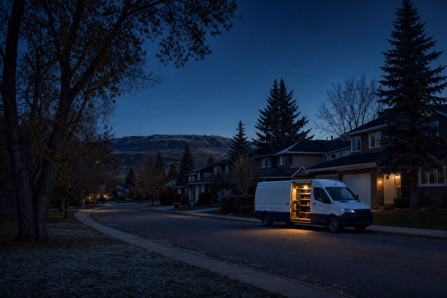 Luckey Lock locksmith service area in Northwest Calgary