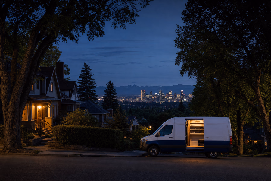 Luckey Lock locksmith service area in Southwest Calgary