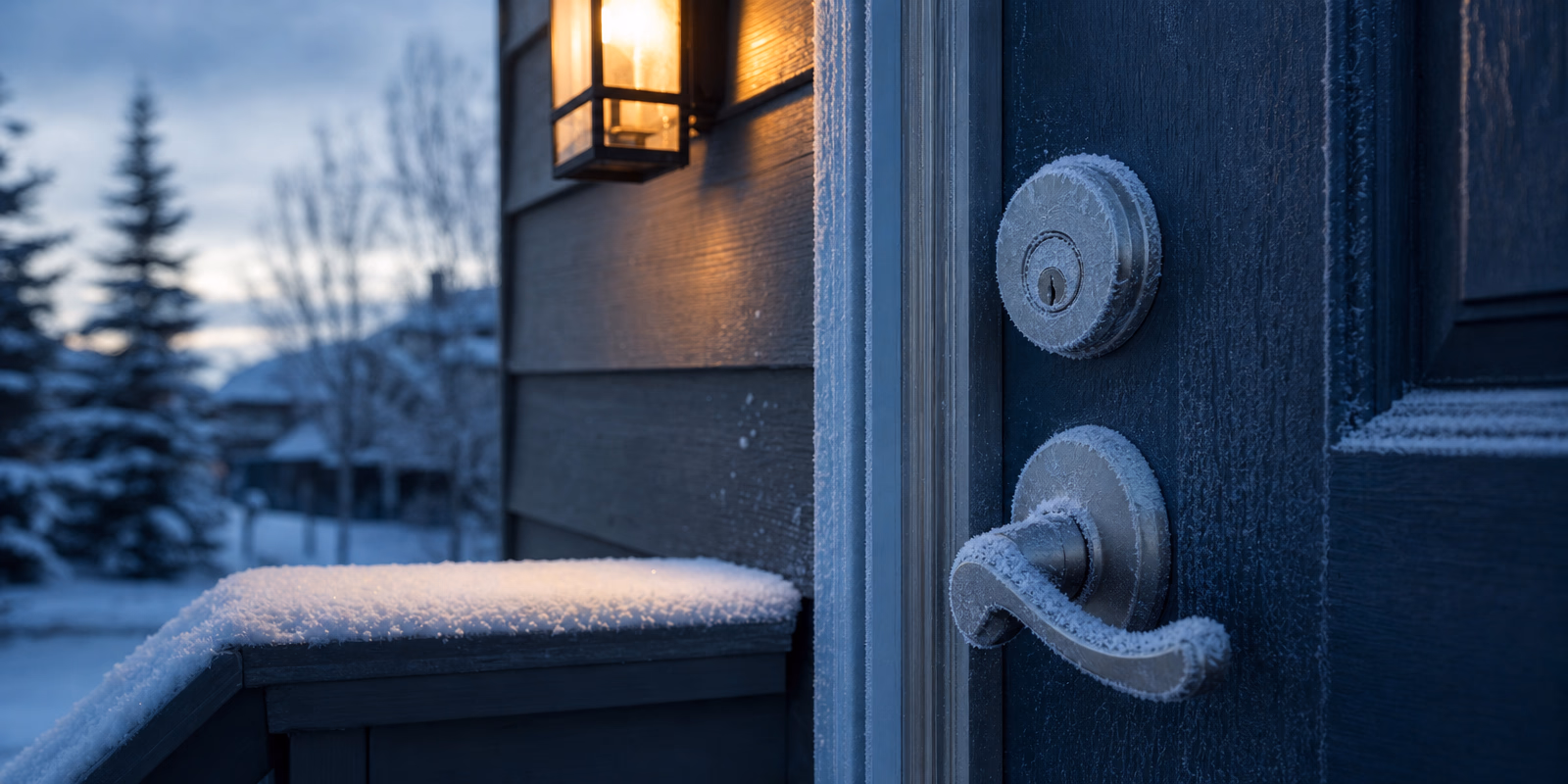 Frozen Locks in a Calgary Winter: Prevent and Thaw
